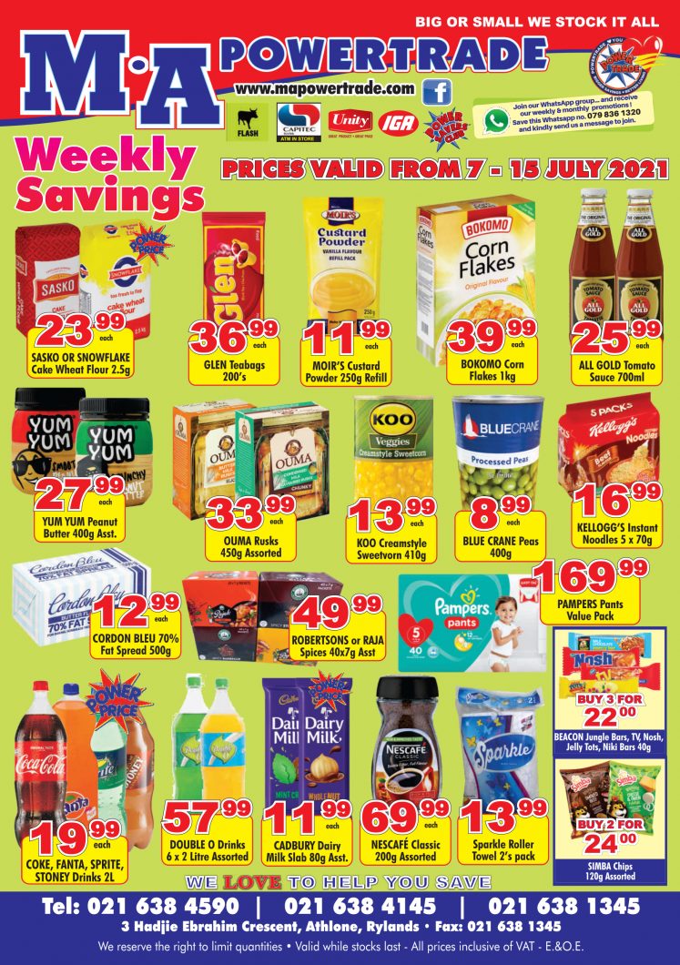 MA Weekly Savings July 2021 1